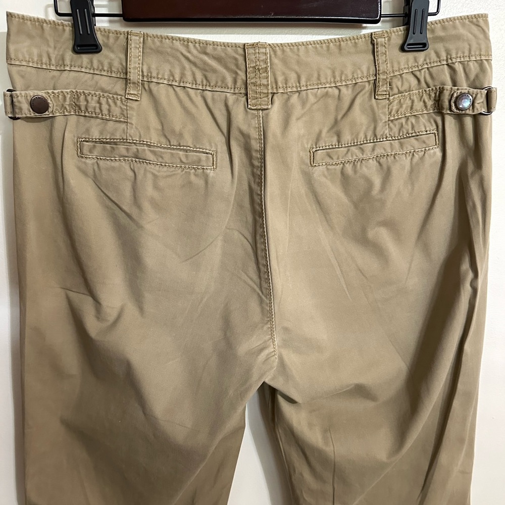 Calvin Klein Jeans Khaki Tan Cotton Chino Jeans, Size 8 - Picture 5 of 8
